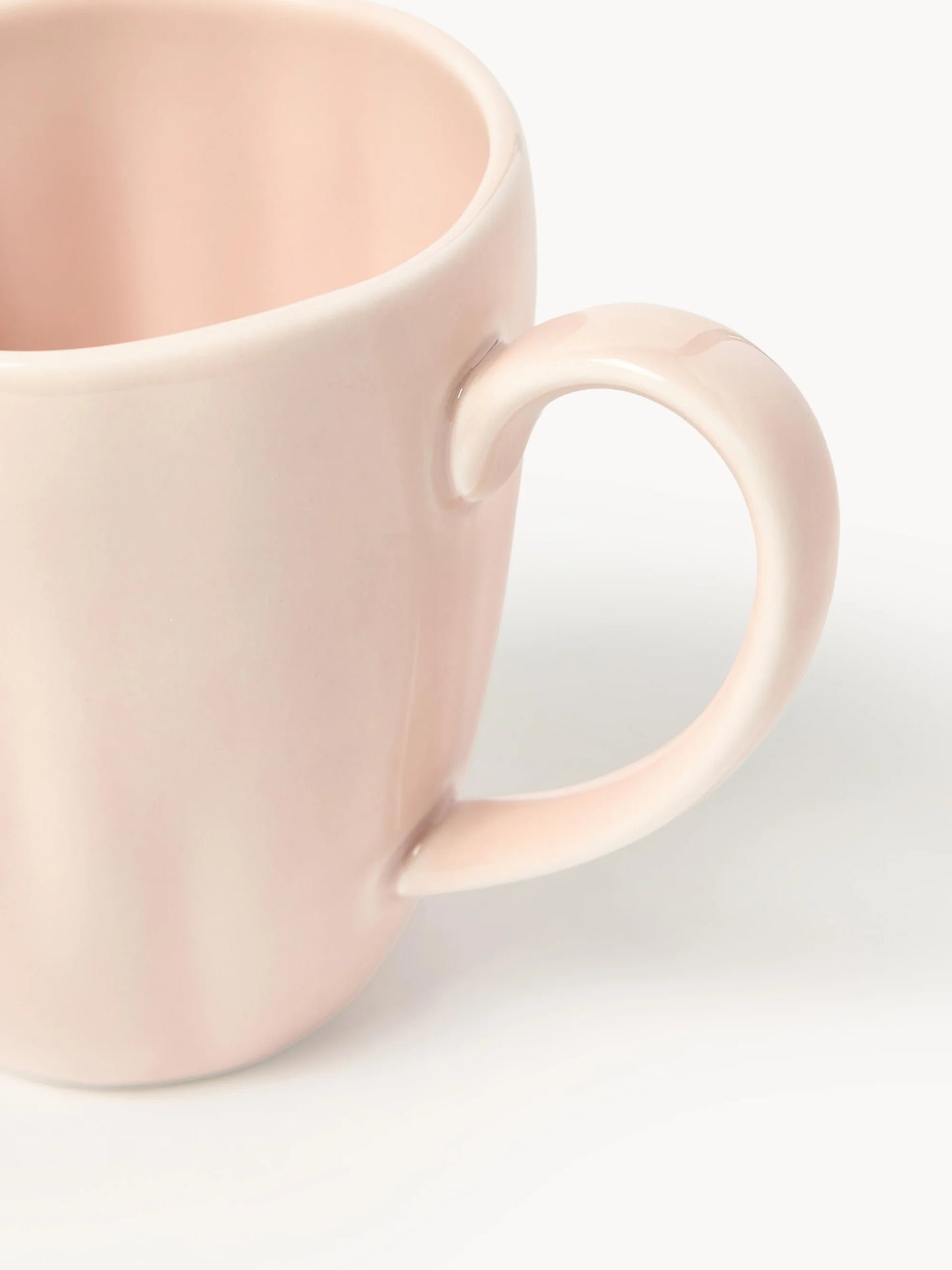Kubek z porcelany z reliefem Sali, 4 szt.