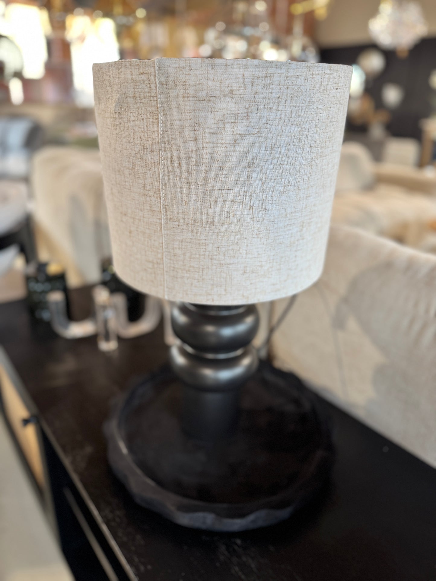 Lampa stołowa z ceramiki Christine