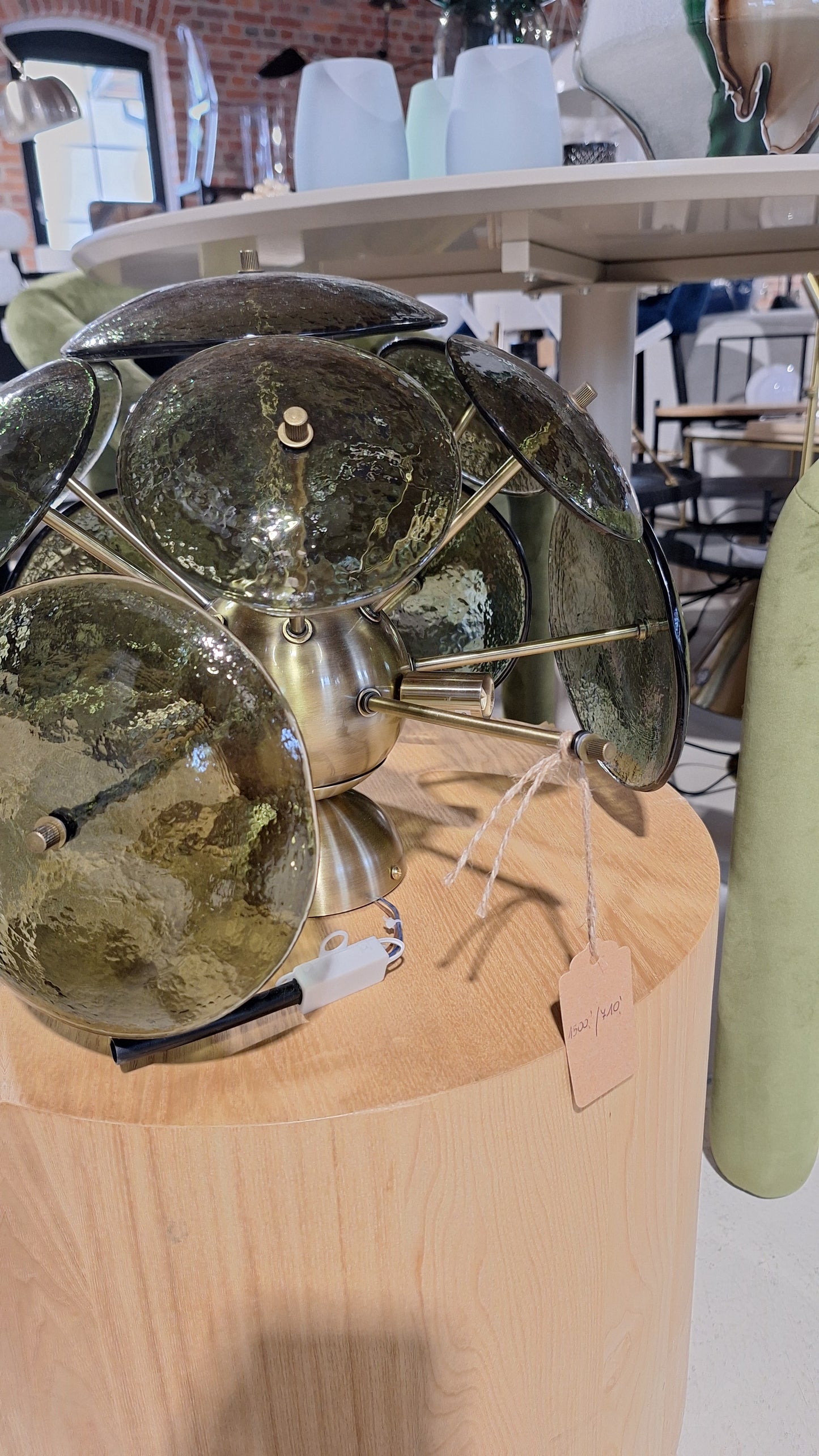 Lampa sufitowa ze szkła Mireille