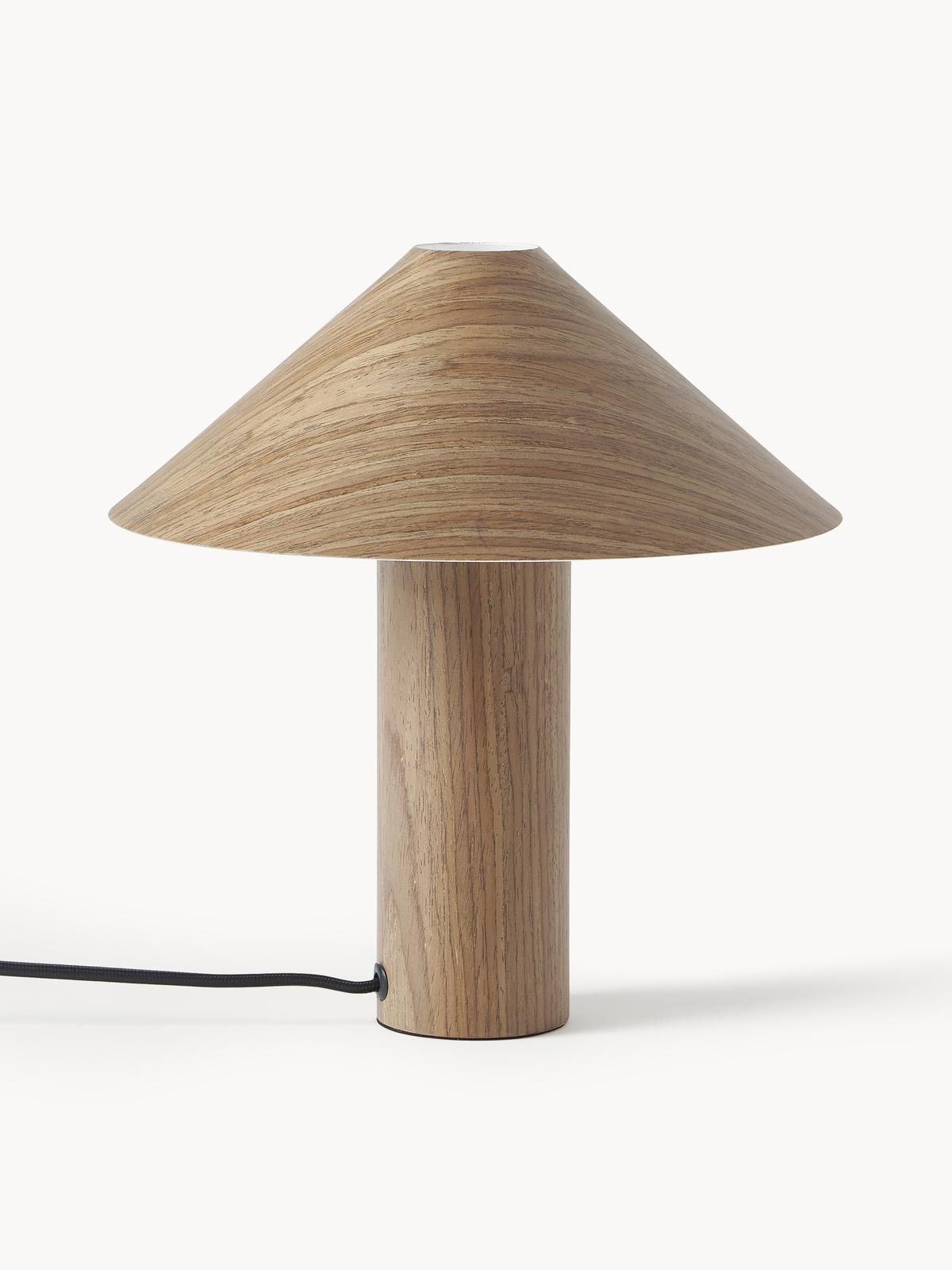 Lampa stołowa z drewna Ernesto