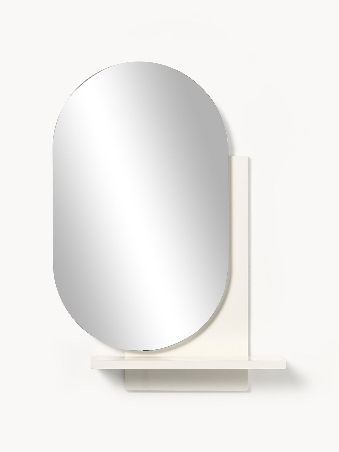 Lustro ścienne z półką Sorin
