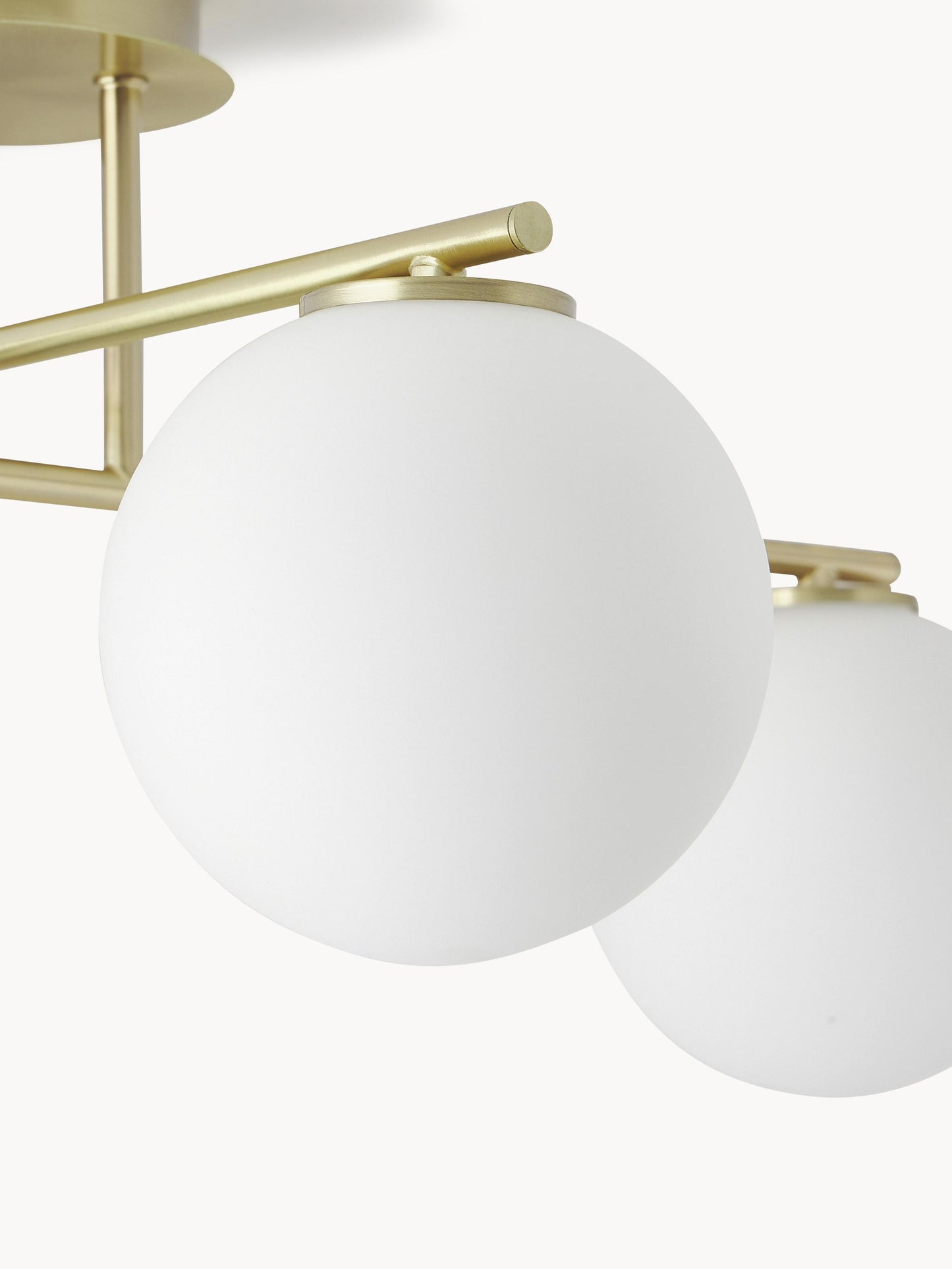 Lampa sufitowa ze szkła opalowego Atlanta