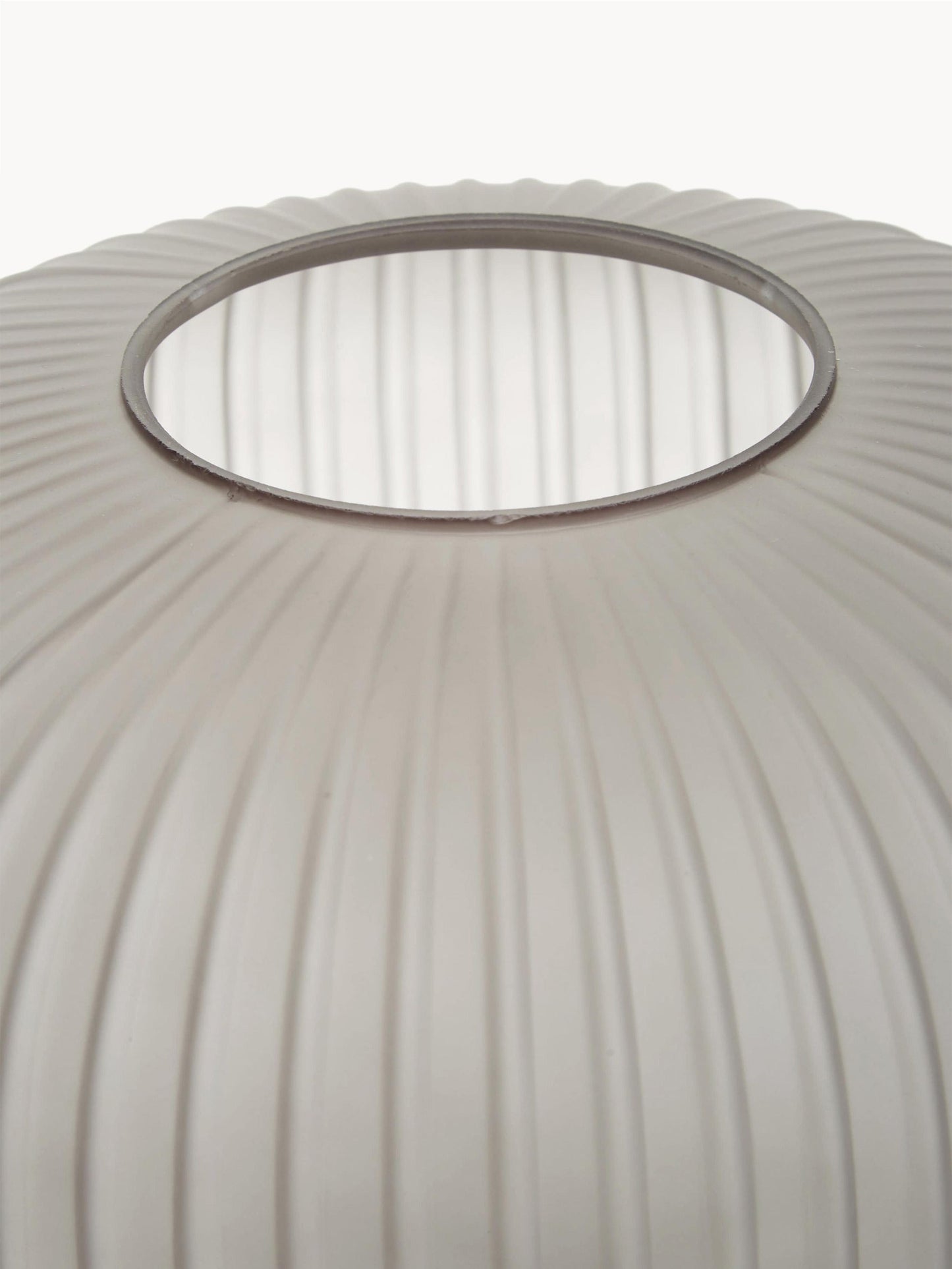 Lampa stołowa ze szklanym kloszem Sober