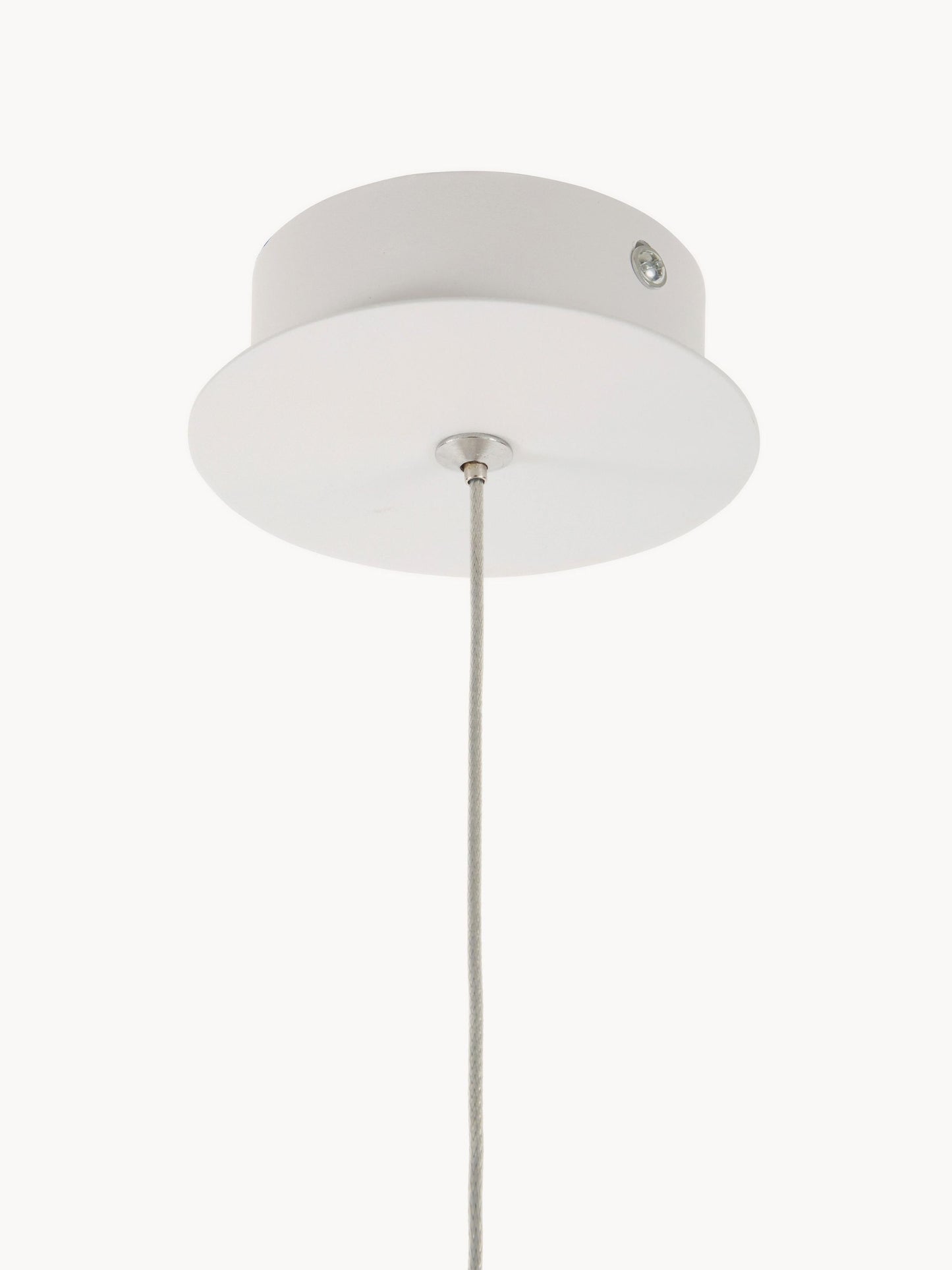 Lampa wisząca ze szkła i betonu Zero