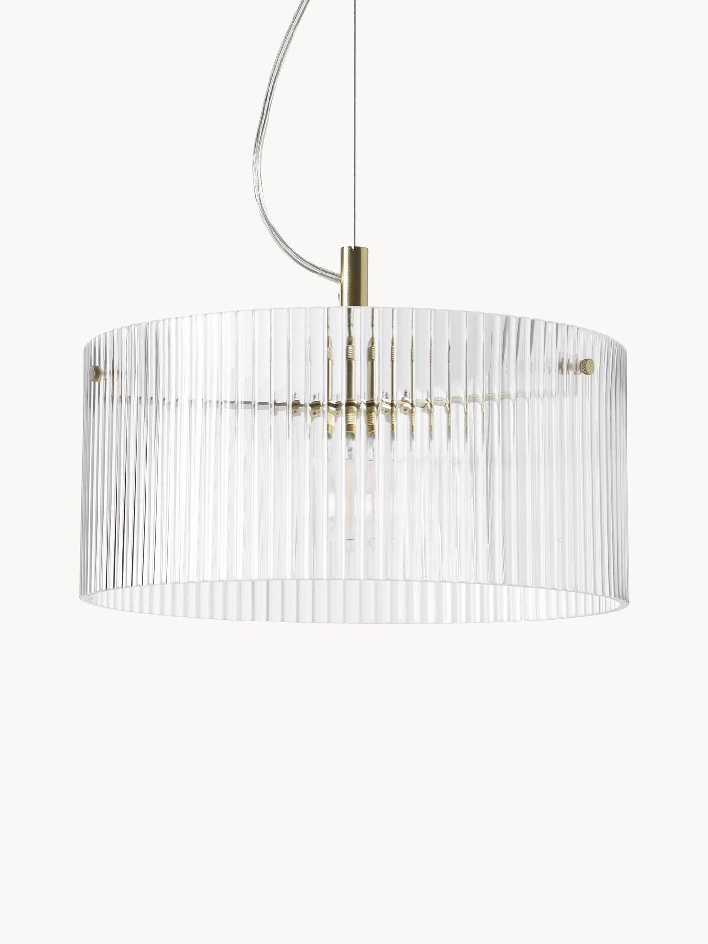 Lampa wisząca ze szkła Emmi