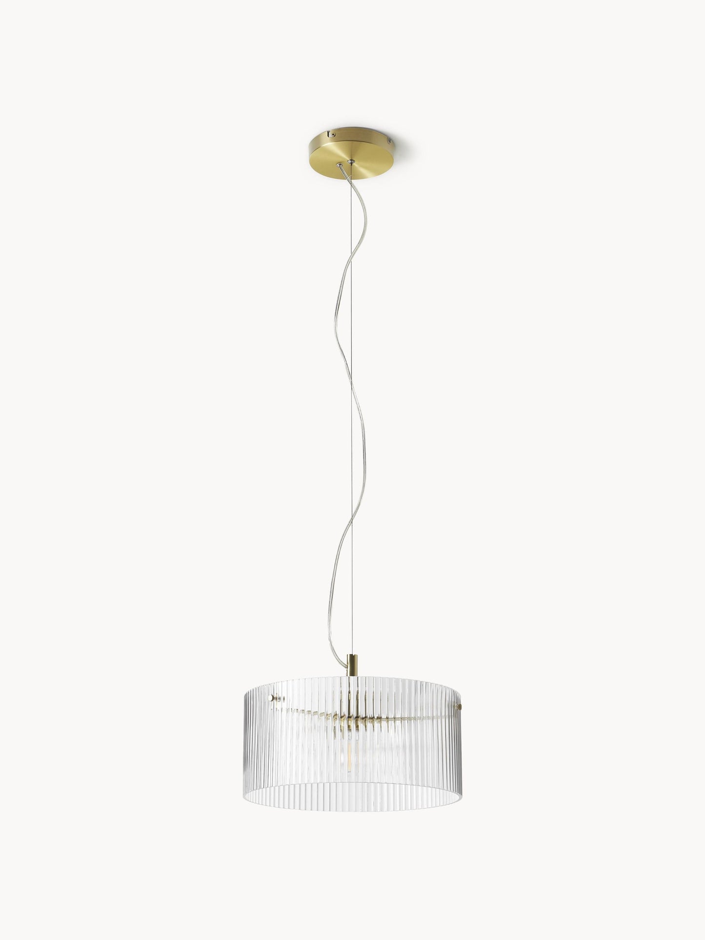 Lampa wisząca ze szkła Emmi