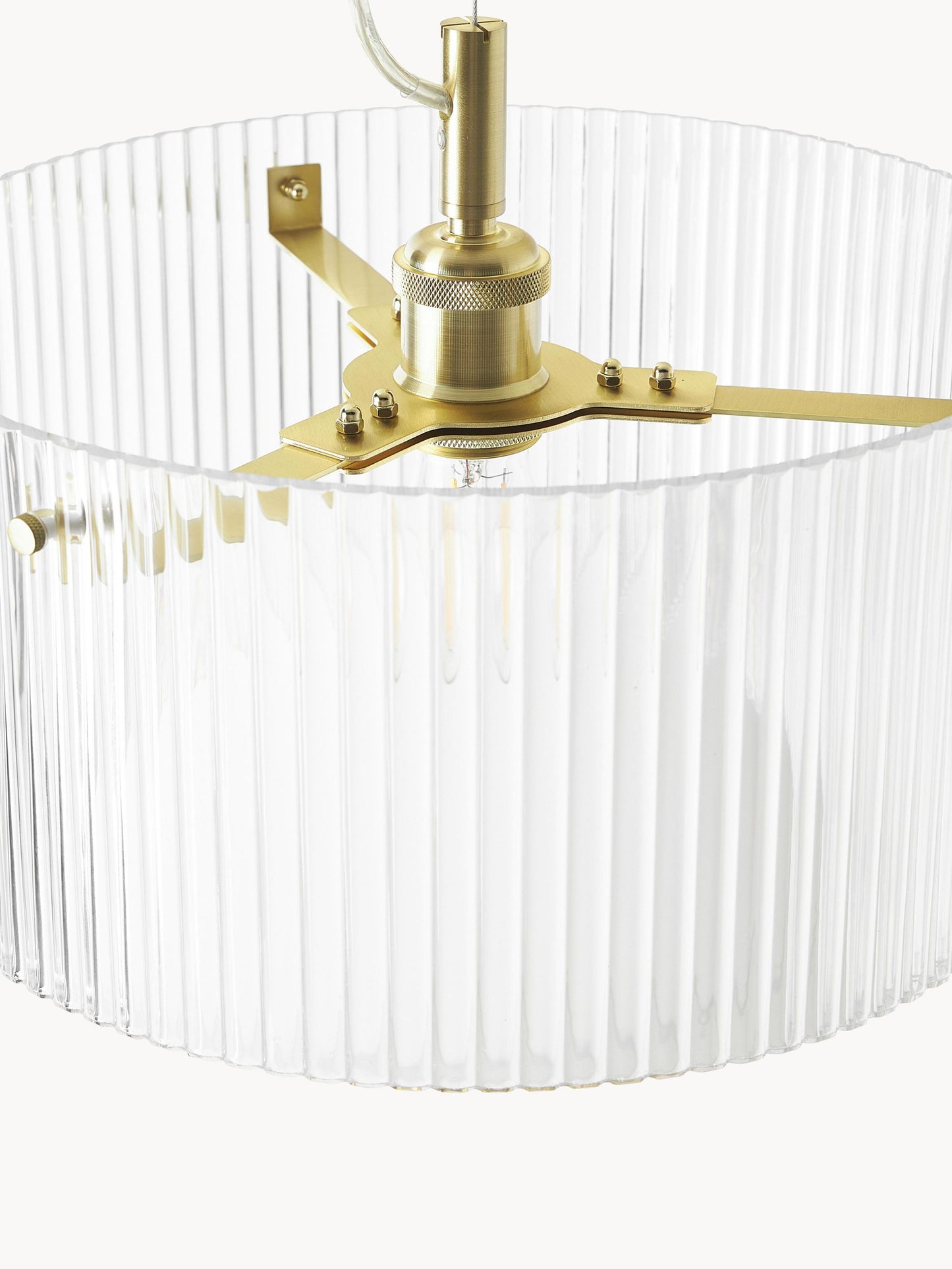 Lampa wisząca ze szkła Emmi