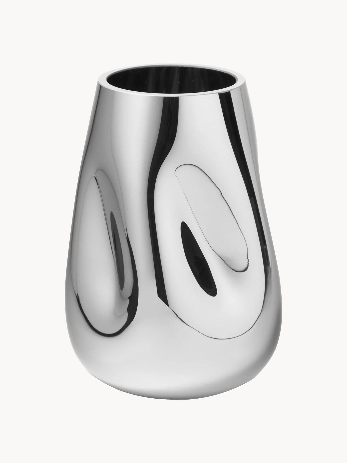 Wazon ze szkła dmuchanego Mirror, W 26 cm