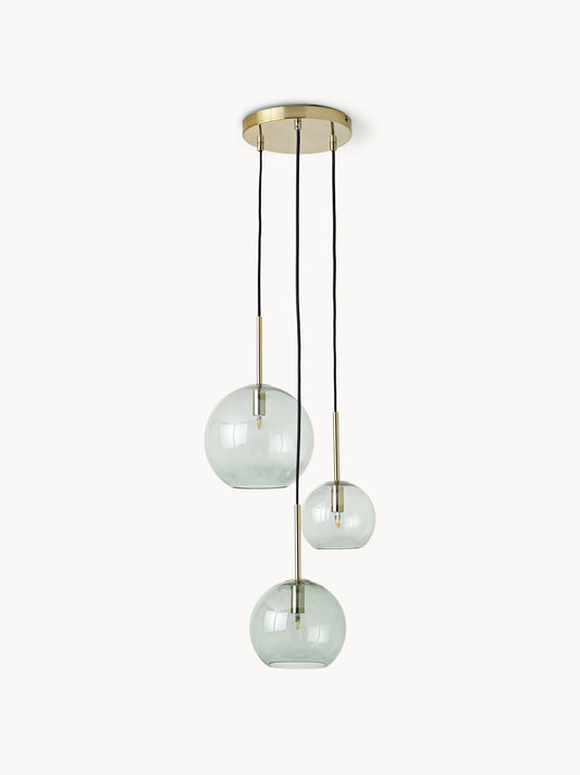 Lampa wisząca ze szkła Raquel