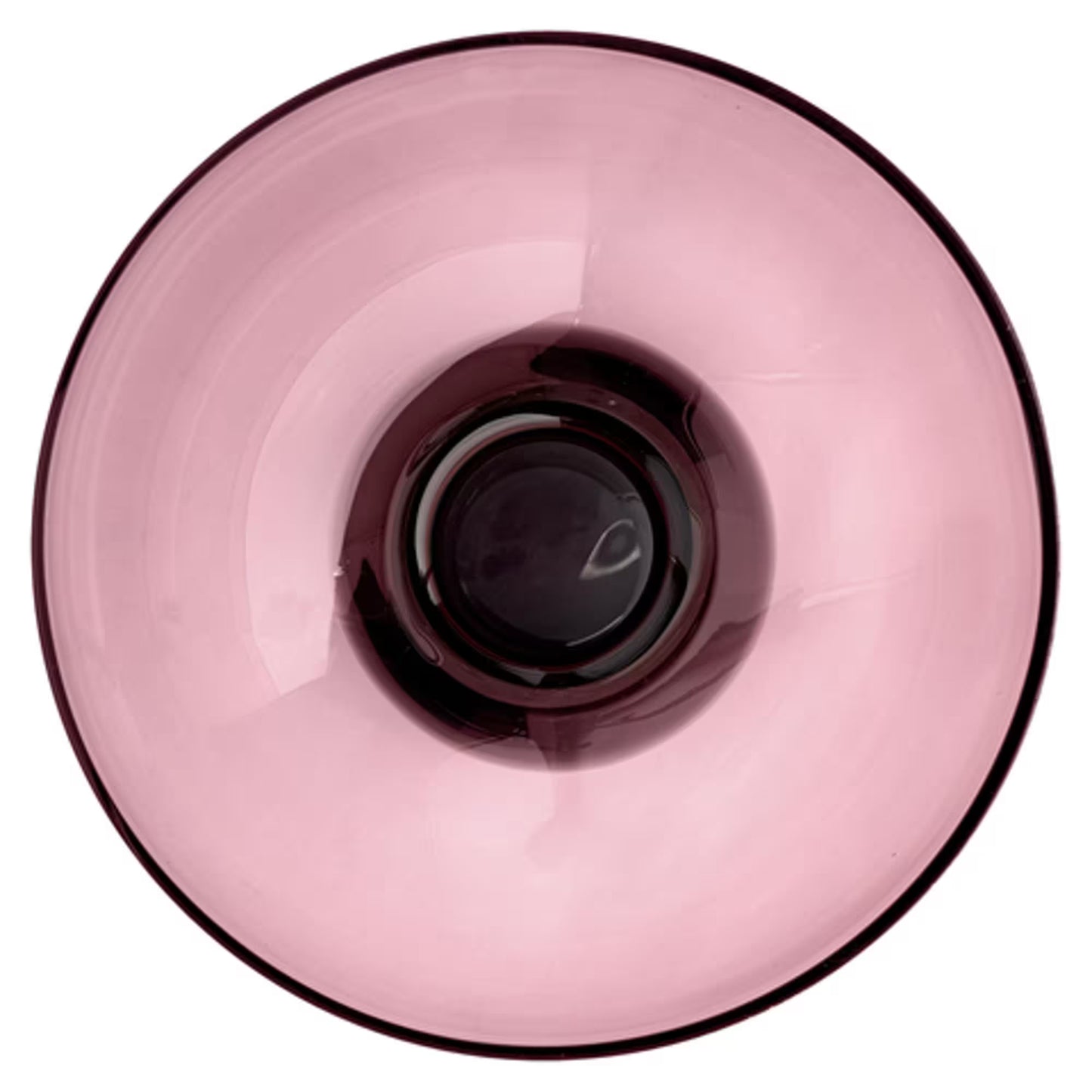 Wazon ze szkła dmuchanego Torus, W 33 cm