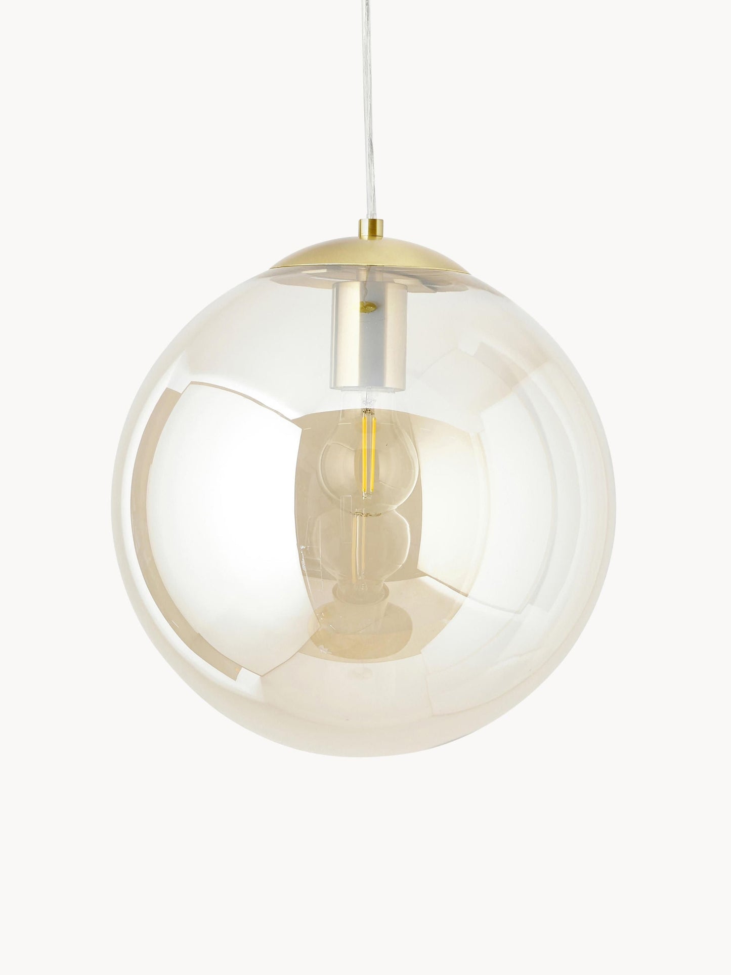 Lampa wisząca ze szkła Bao