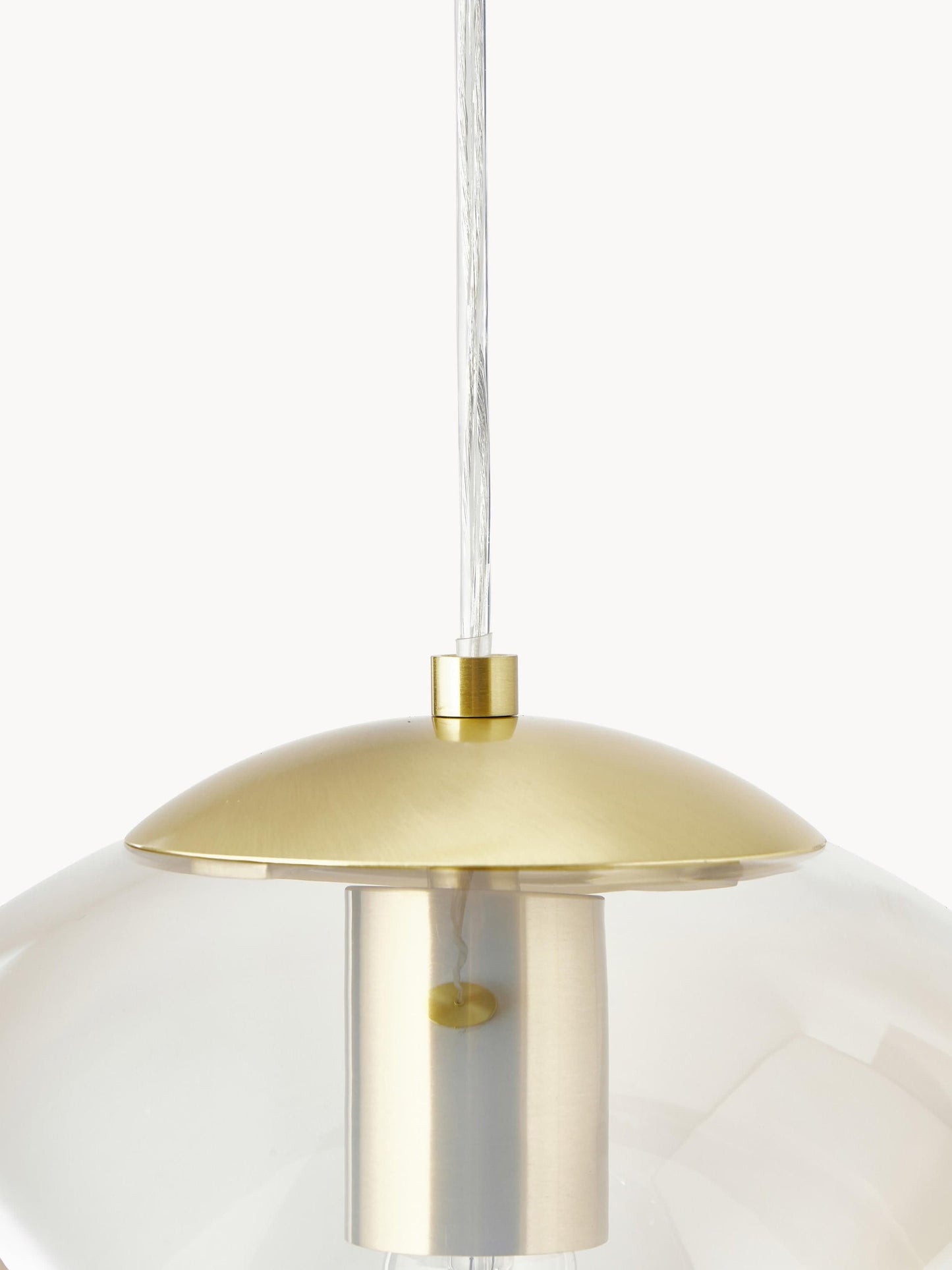 Lampa wisząca ze szkła Bao