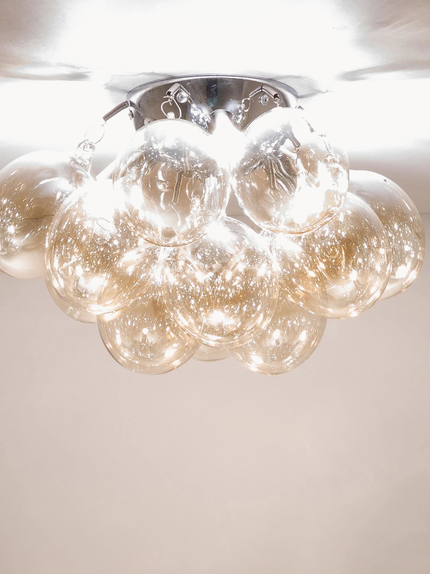 Lampa sufitowa LED ze szkła Gross
