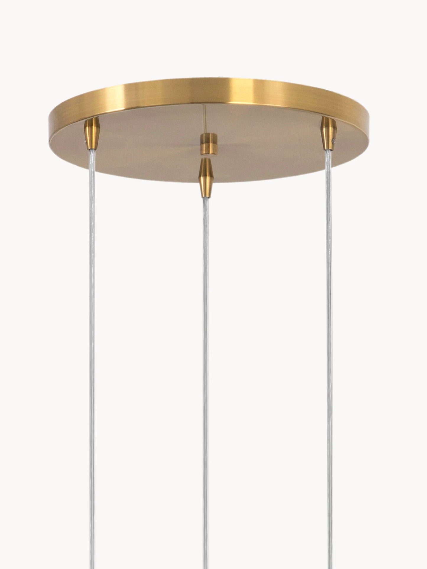 Lampa wisząca ze szkła satynowego Vario