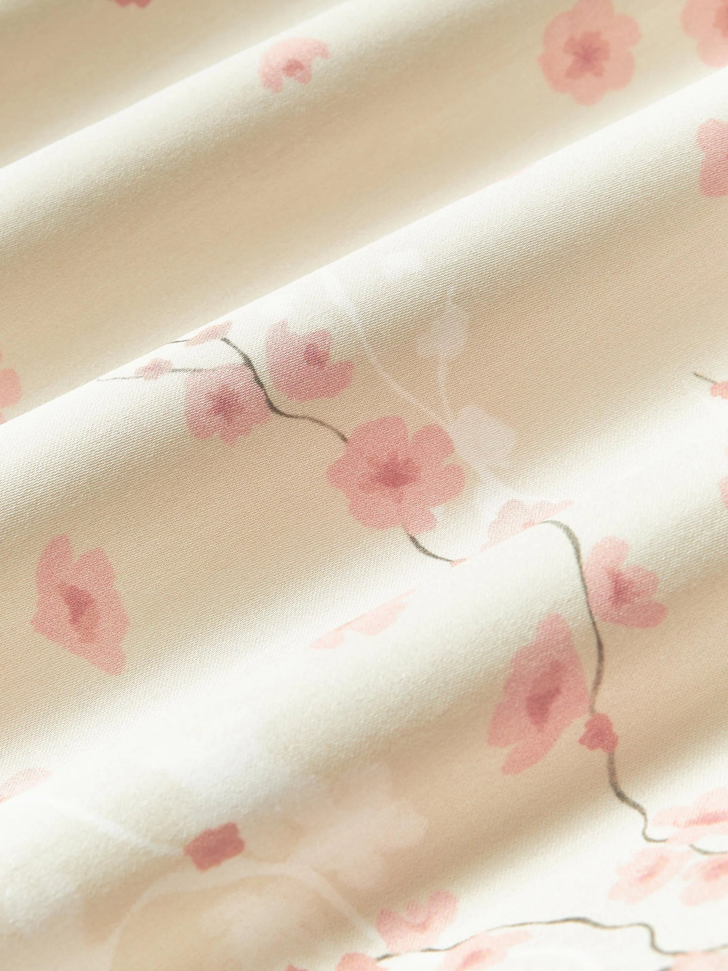 Poszwa na kołdrę z satyny bawełnianej Sakura