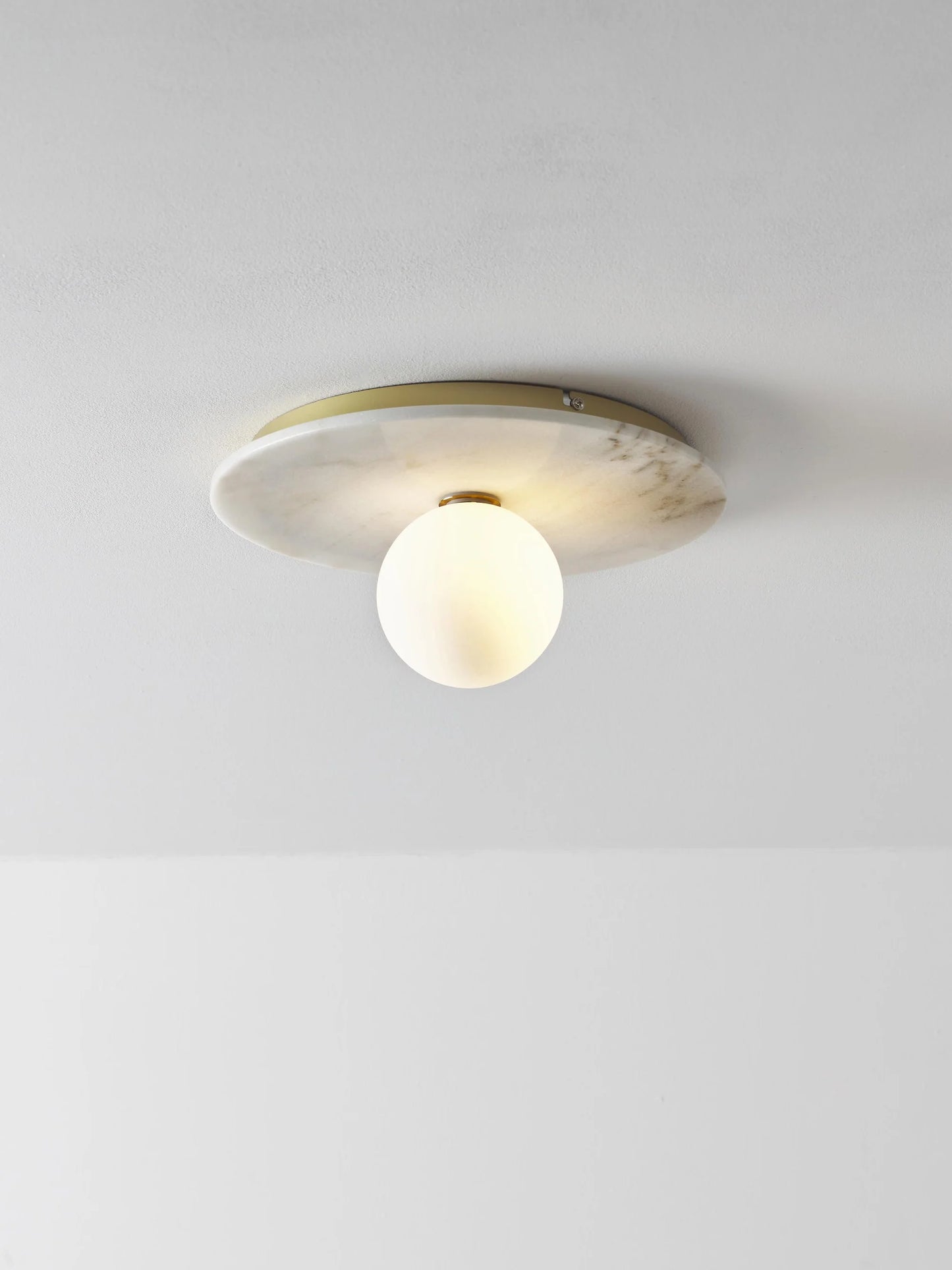 Kinkiet/lampa sufitowa z marmuru Cehlani