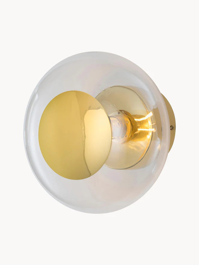 Lampa sufitowa ze szkła dmuchanego Horizon