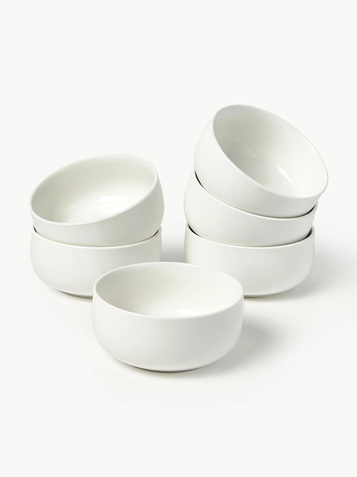 Komplet naczyń z porcelany Nessa, dla 6 osób (30 elem.)