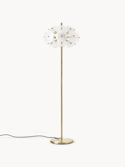 Lampa podłogowa ze szkła Mireille