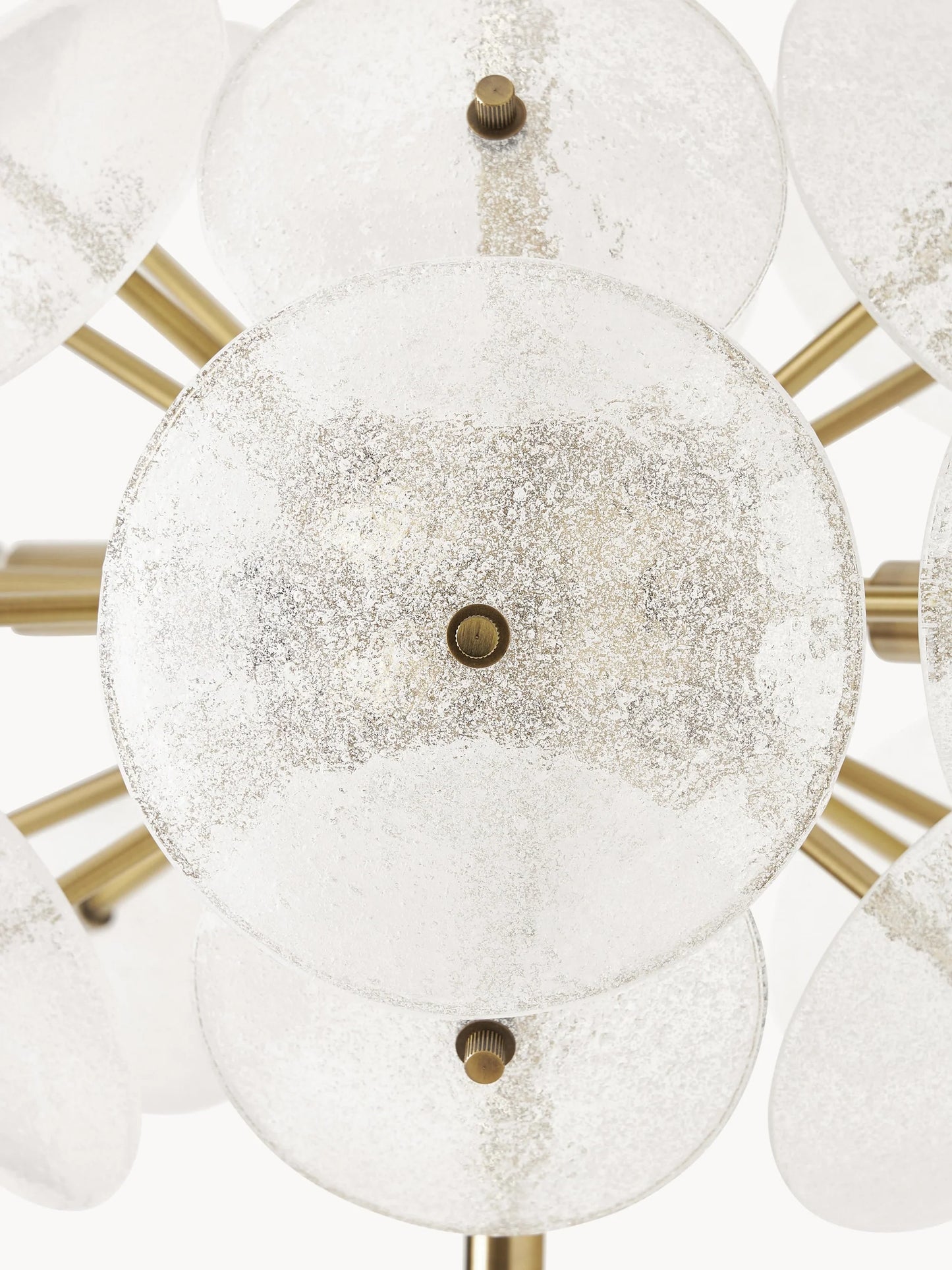 Lampa podłogowa ze szkła Mireille