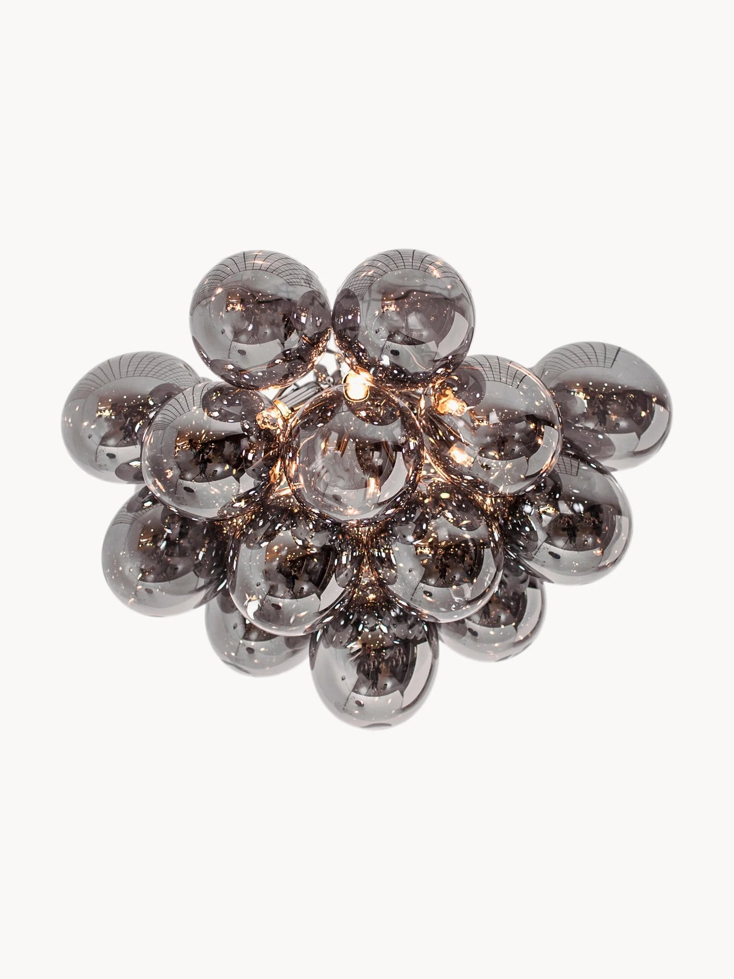 Lampa sufitowa LED ze szkła dmuchanego Gross