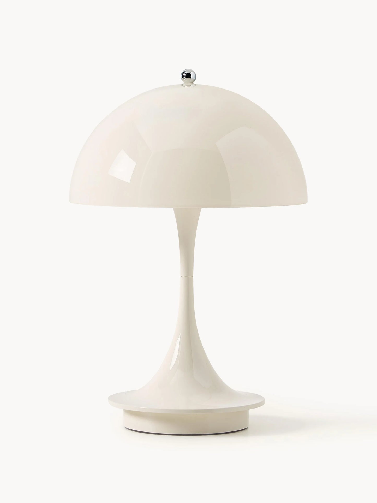 Przenośna lampa stołowa LED Panthella 160, projekt Verner Panton
