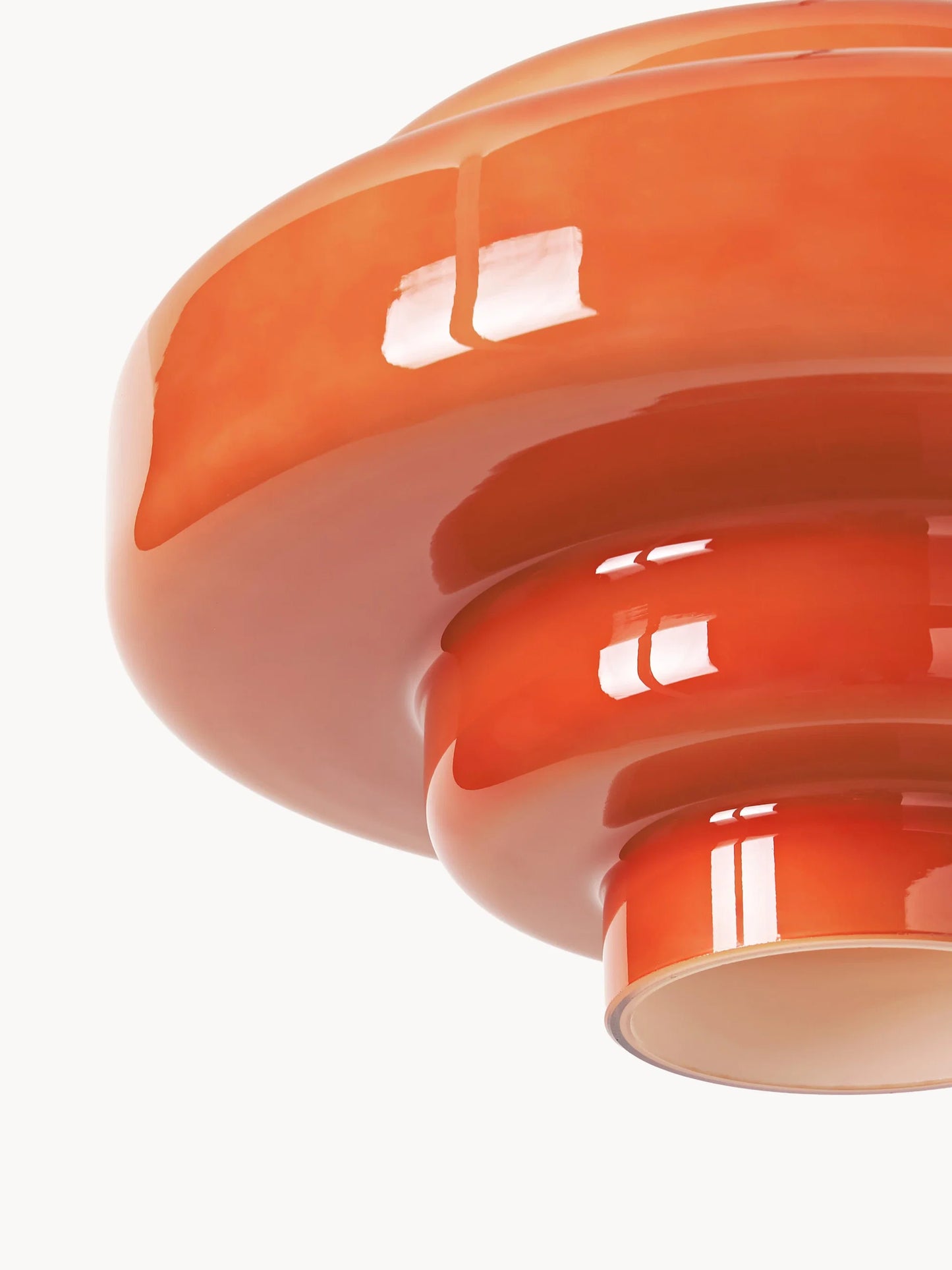 Lampa wisząca ze szkła Millie