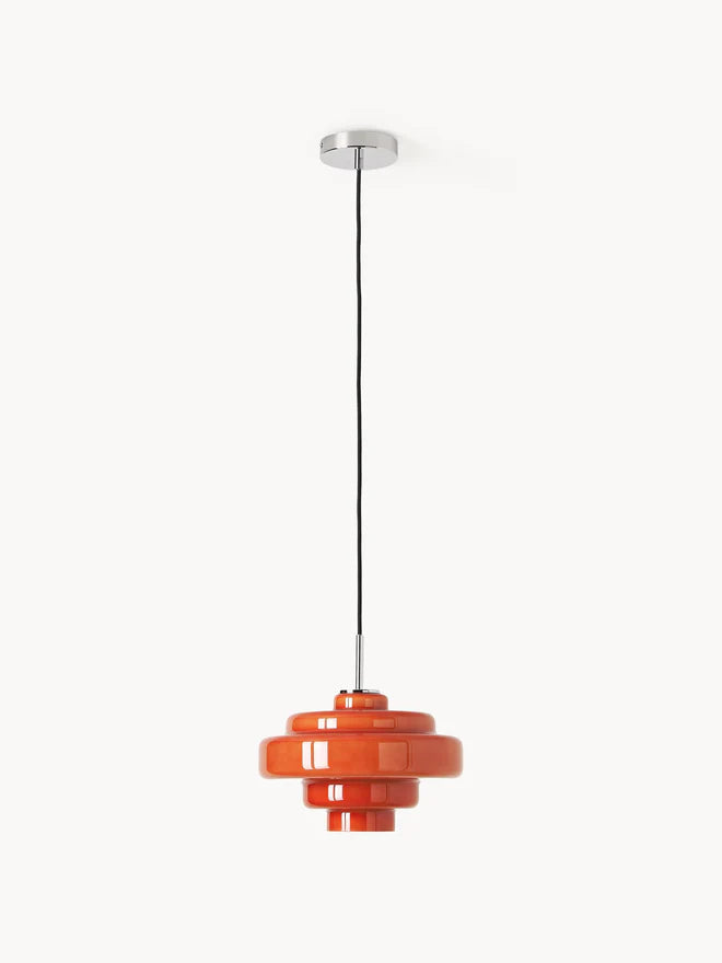 Lampa wisząca ze szkła Millie