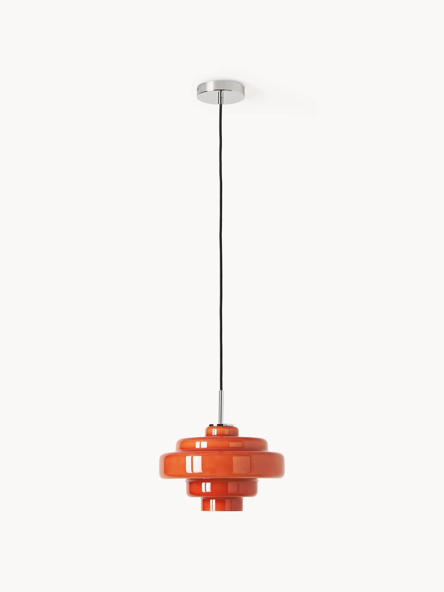 Lampa wisząca ze szkła Millie