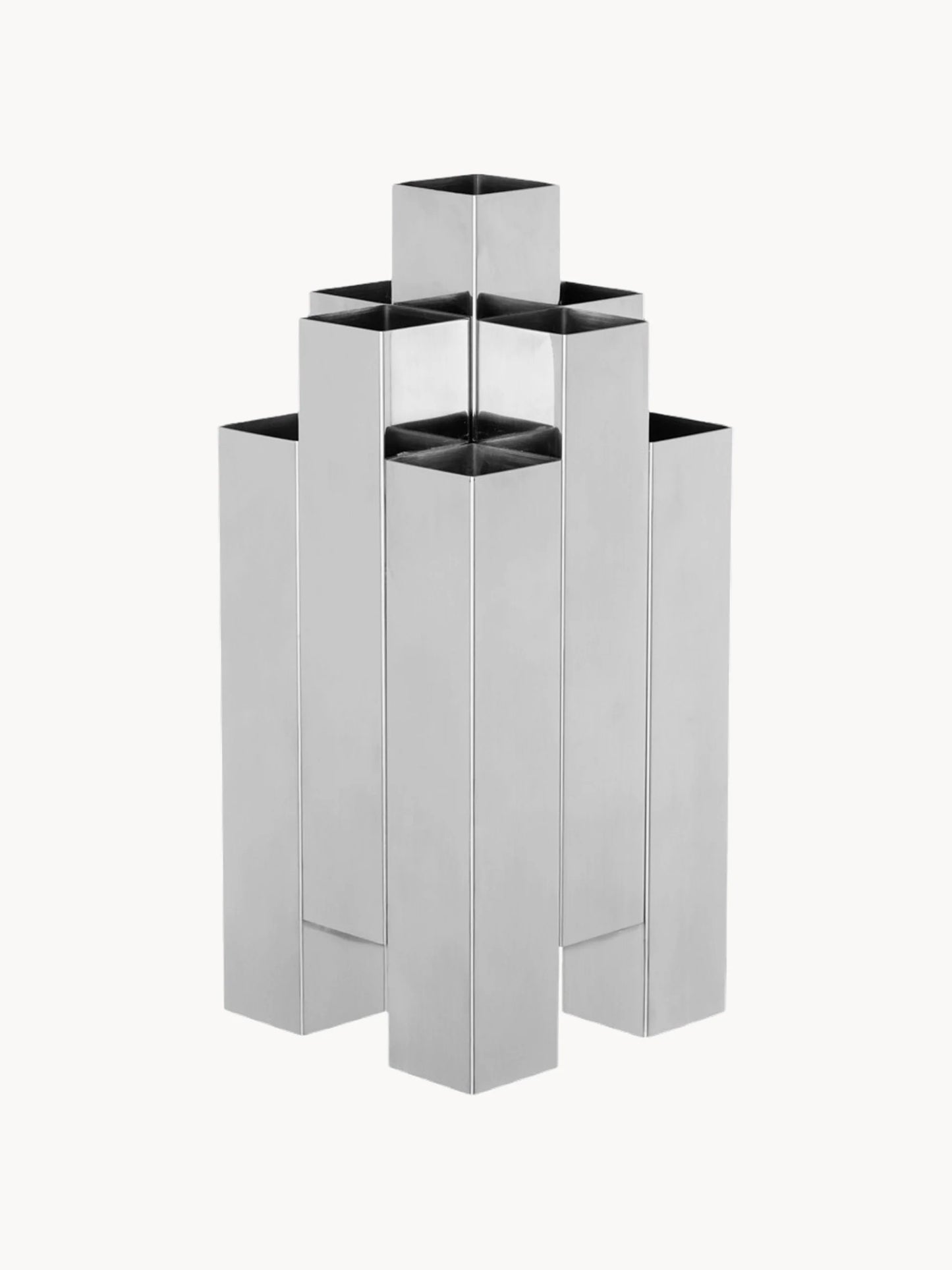 Wazon ze stali Tessera, W 28 cm