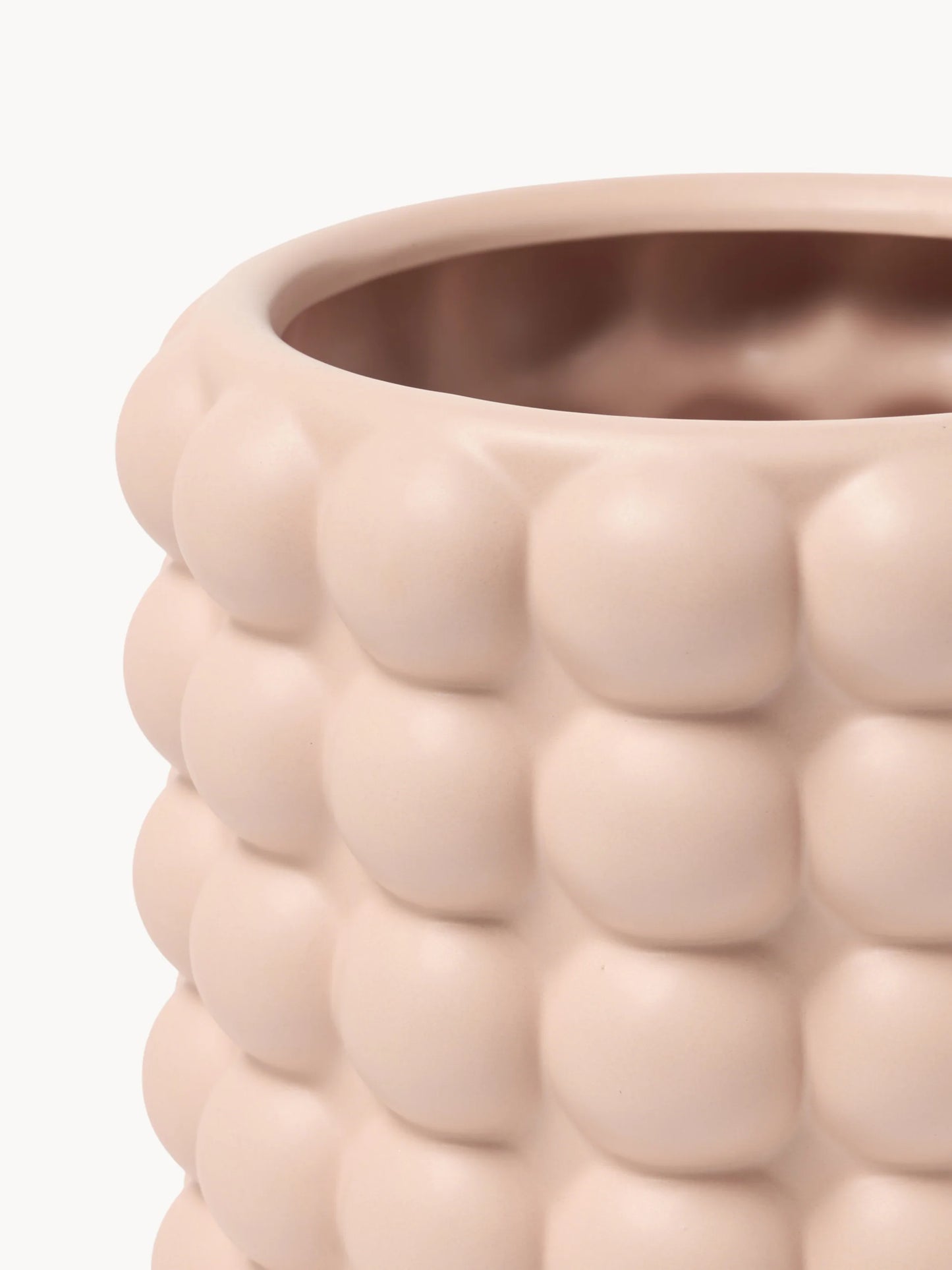 Osłonka na doniczkę z kamionki Bob, W 18 cm