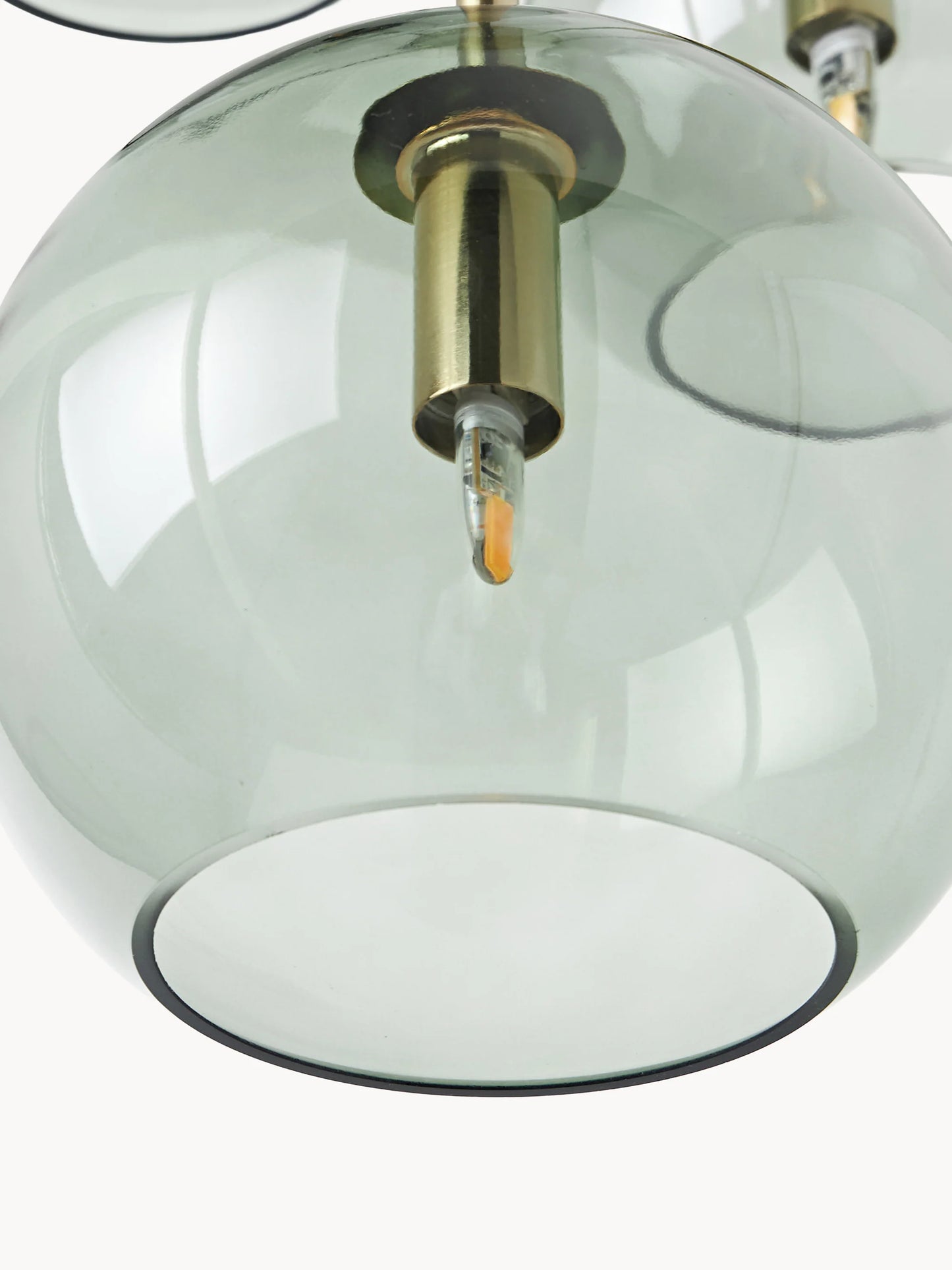 Lampa wisząca ze szkła Raquel