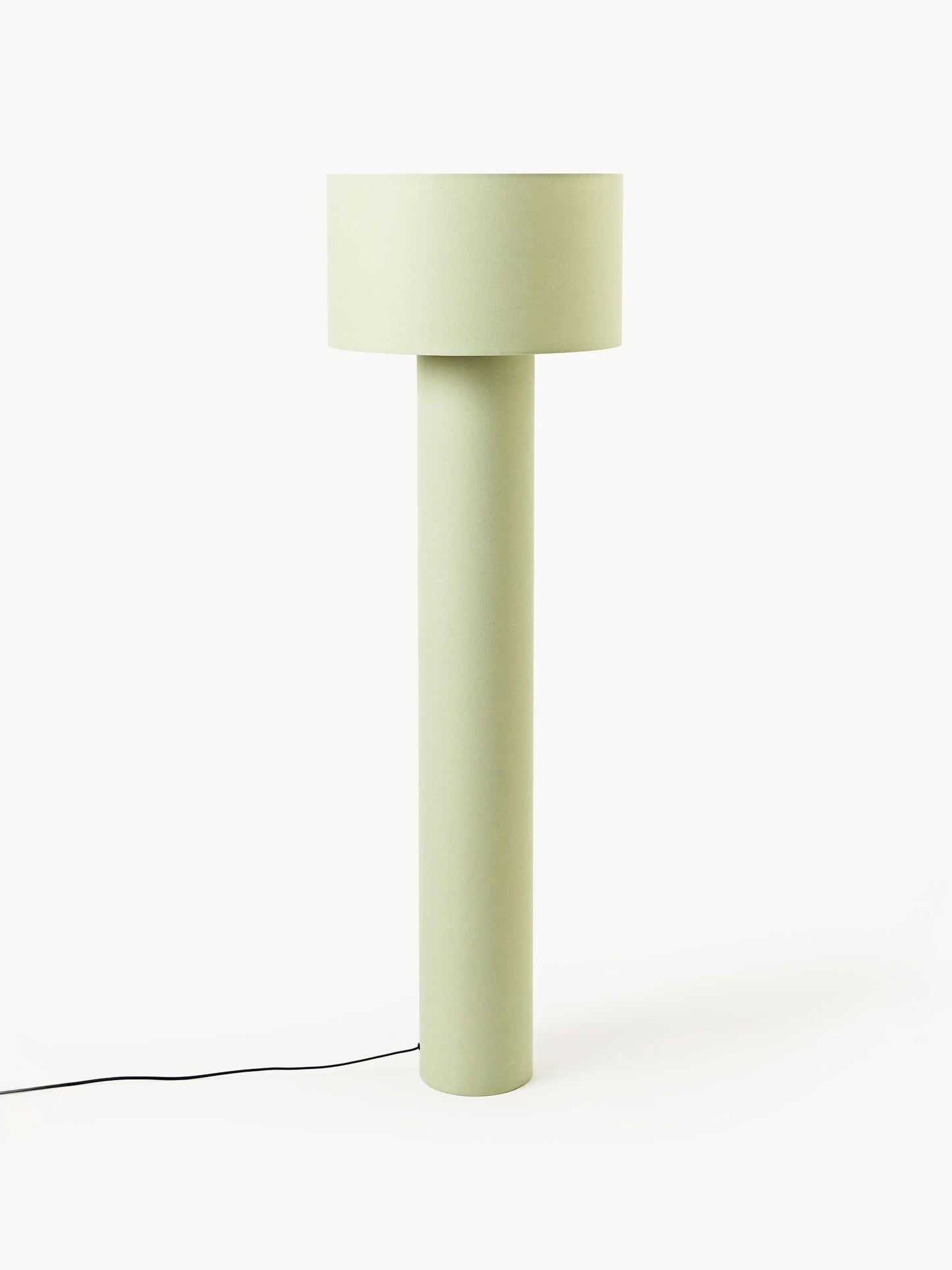 Lampa podłogowa z lnu Ron