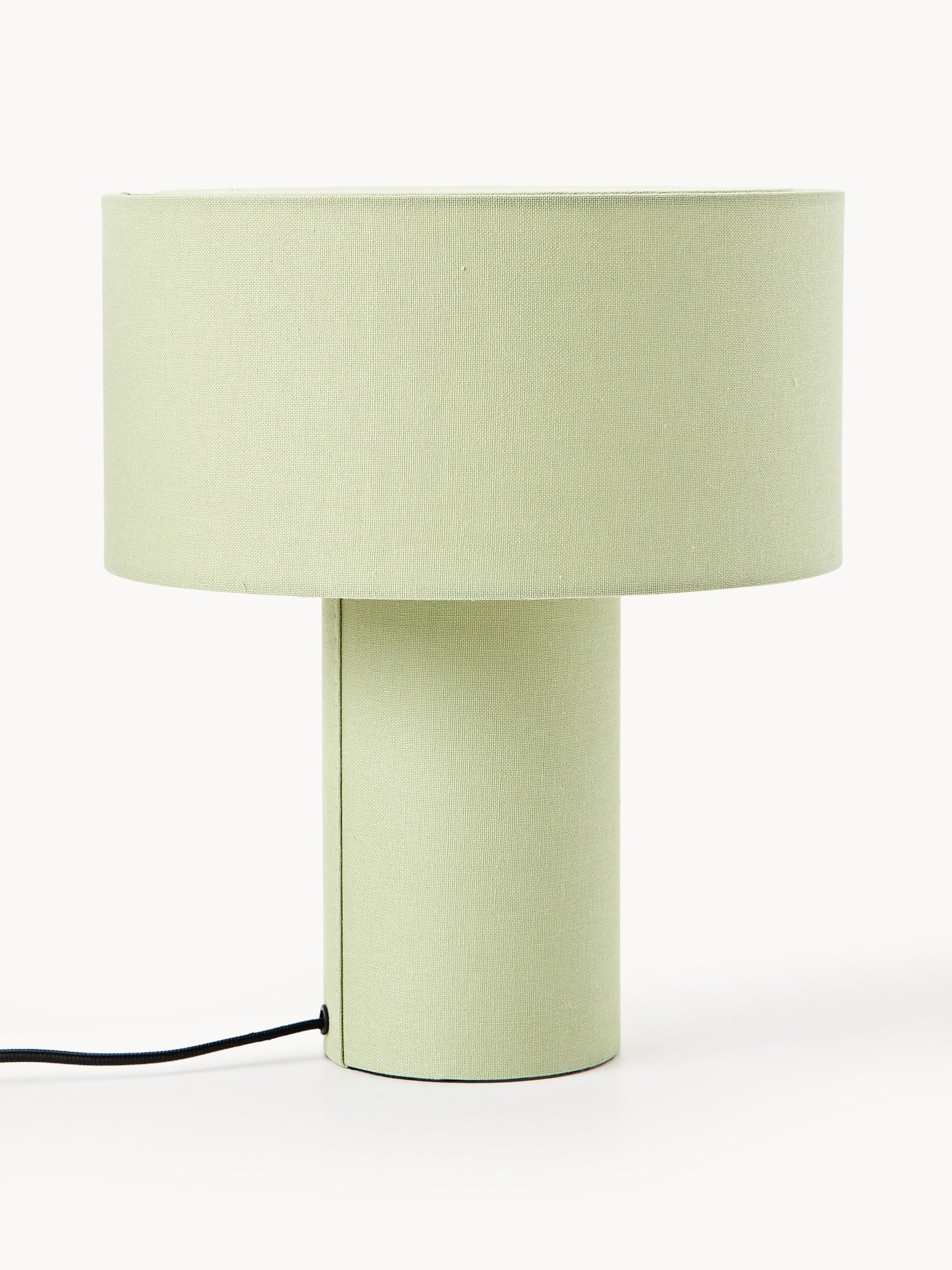 Lampa stołowa z lnu Ron