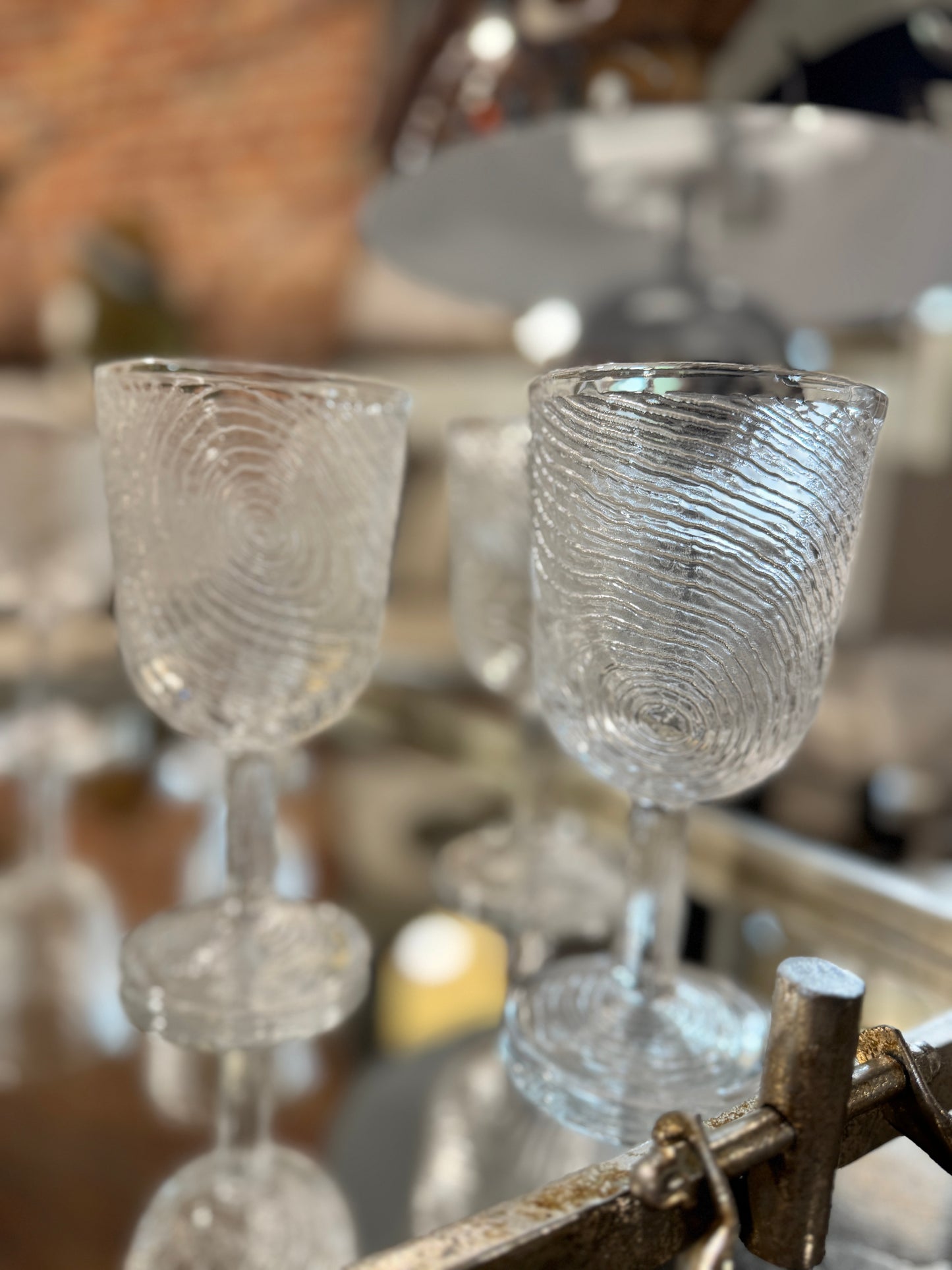 Kieliszki Ambre transparentne