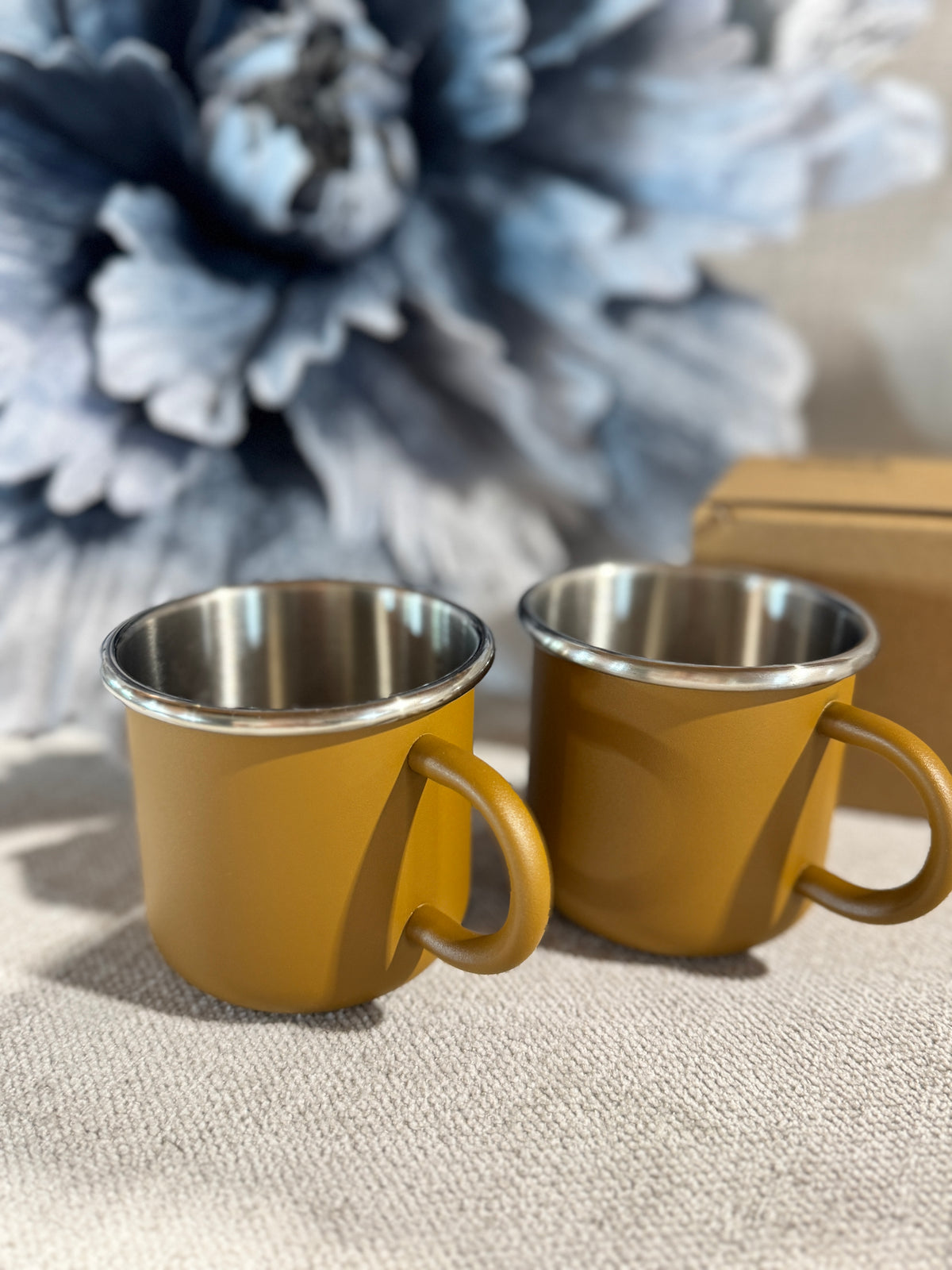 Zestaw 2szt kubeczków golden carmel Liewood