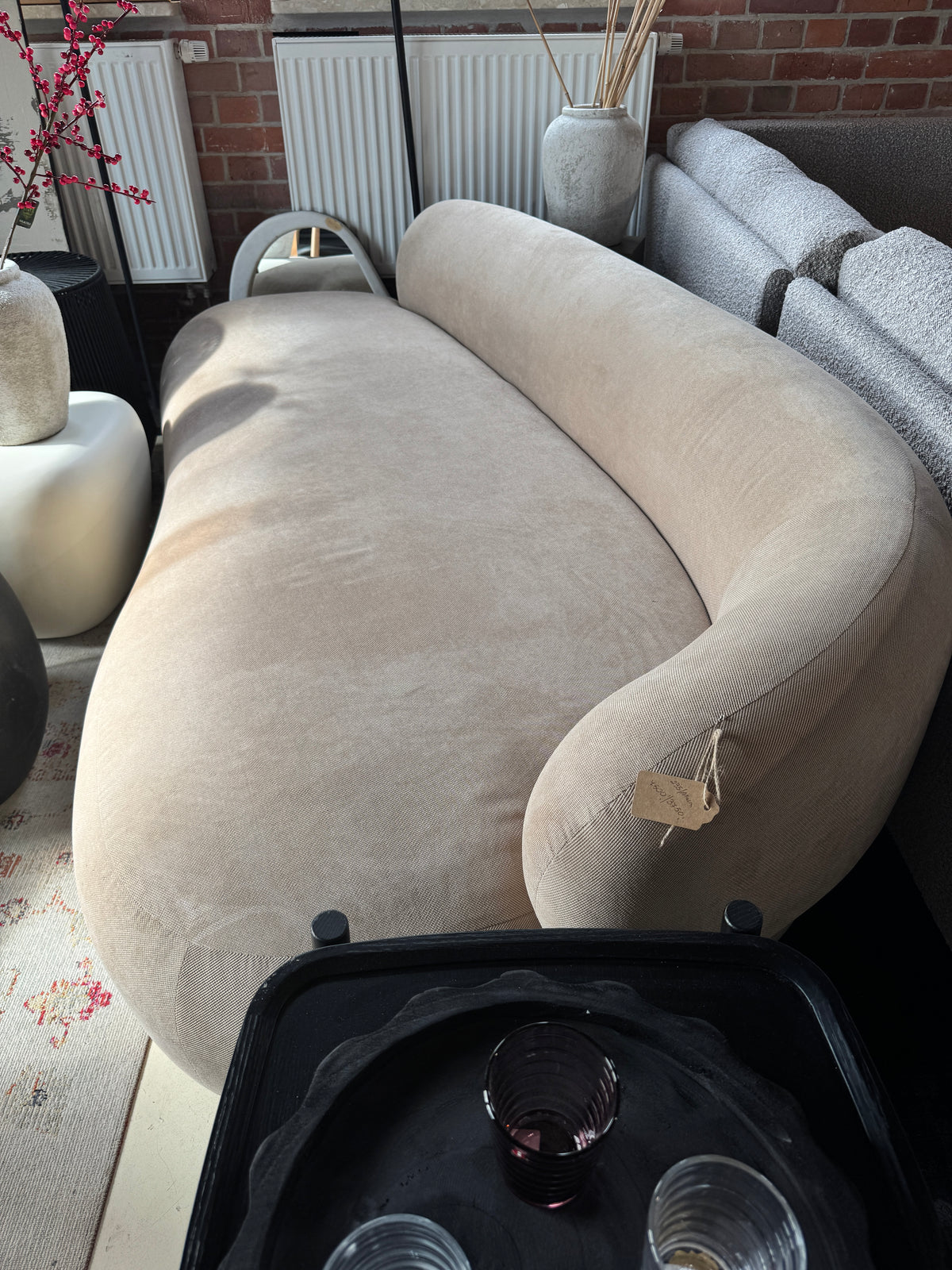 Alba Sofa (3-osobowa) aksamitna