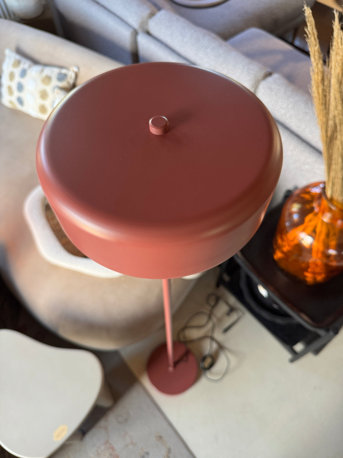 Lampa Riqueza Polo Bordowa