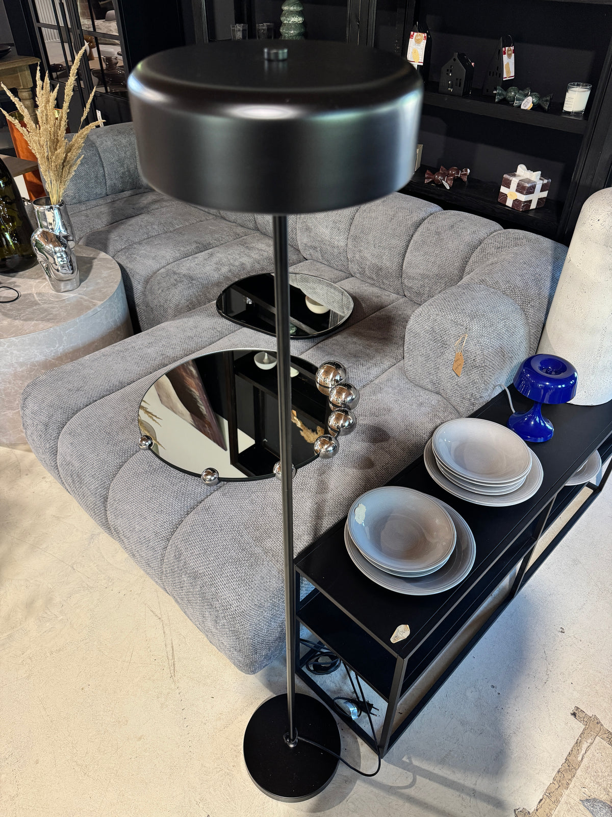 Lampa Riqueza Polo Czarna