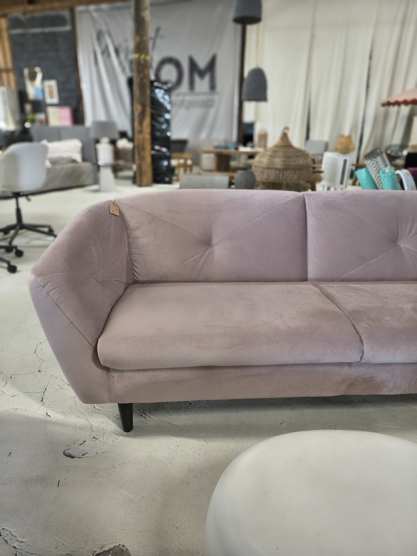 Sofa Gloria różowa