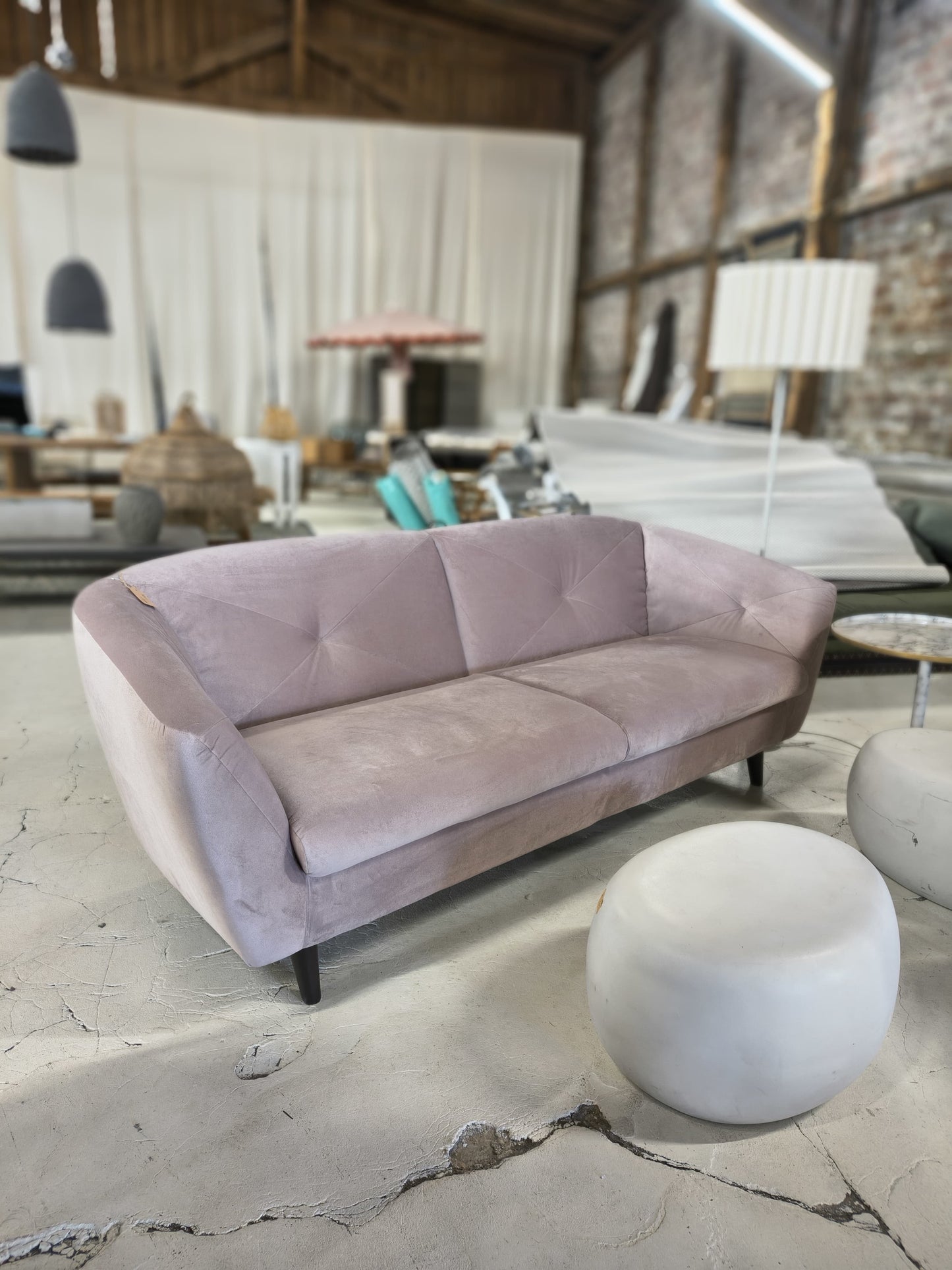 Sofa Gloria różowa